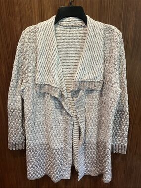 Chico’s Neutral Patterned Sweater